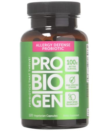 Probiogen Allergy Defense Probiotic Capsules 120 Count