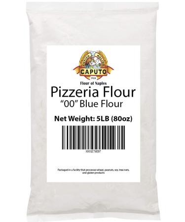 Antimo Caputo Pizzeria Flour for Authentic Pizza Dough, 80 Ounce (5 Pound Bag) Repack