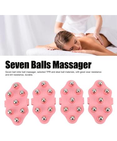 4PCS Rolling Ball Hand Massager Palm-Shaped Massage Gloves with 7 Magnetic Balls for Ultimate Body Relaxation | International Shipping - Buy Online on GoSupps.com