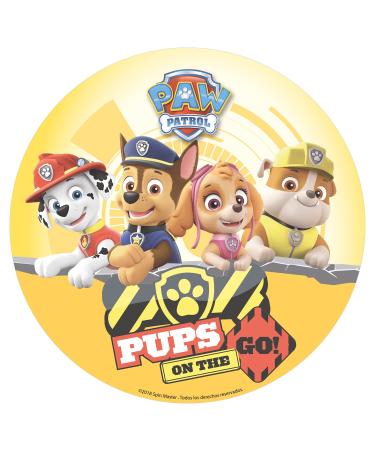 Dekora 160129 for PAW PATROL fans Round 20cm Edible WAFER cake topper. - Buy Online on GoSupps.com