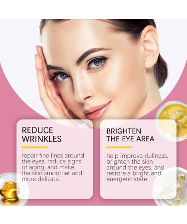 Shantou Ouhoe 2 Pieces Retinol Eye Stick Hydrashot Stick Instant Eye Cream for Reducing Fine Lines Antiaging Eye Brightener Softens Wrinkles - Buy Online on GoSupps.com