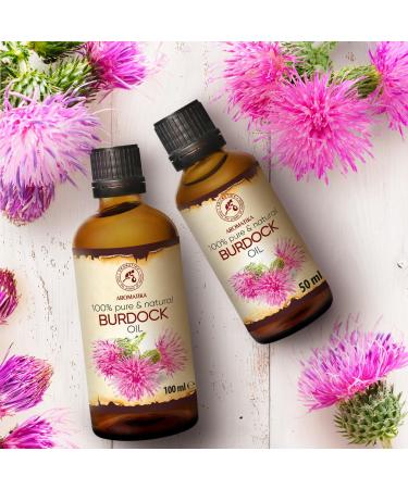 Valler Root Oil 50ml - Pure Arctium Lappa Burdock Oil for Hair & Skin Care | Best Natural Spa Oil in Glass Bottle - Buy Online on GoSupps.com