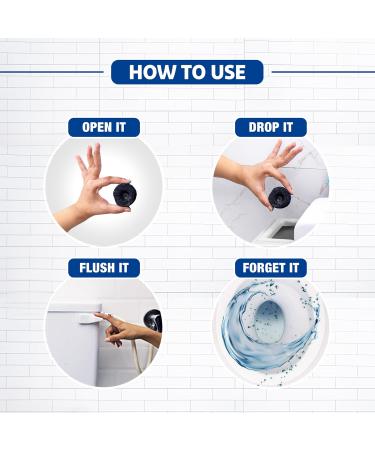 Harpic Flushmatic Toilet in Cistern Block - 50 g (Pack of 3 Aquamarine Blue) - Buy Online on GoSupps.com