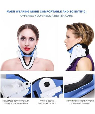 Safwel Halskrause - Adjustable Neck Support for Posture & Pain Relief | Stabilize Cervical Spine - Buy Online on GoSupps.com