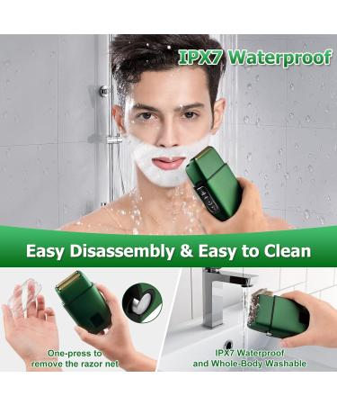 Buy Foil Shaver for Men - Waterproof Electric Razor with Double Foil Mesh 3-Speed Control | Ideal Gift for Sensitive Skin | International Shipping Available - Buy Online on GoSupps.com