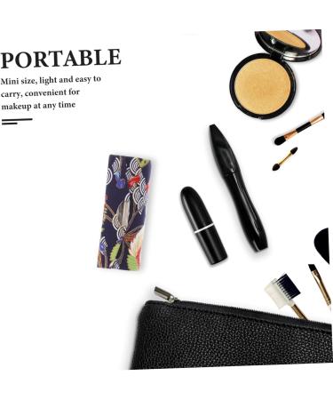 ELAYARD Vintage Lipstick Case with Mirror Small Makeup Organizer for Wallet Portable Lipstick Holder Bag Lipstick Storage Box Cute Lipstick Holder Mini Lipstick Makeup Bag - Buy Online on GoSupps.com