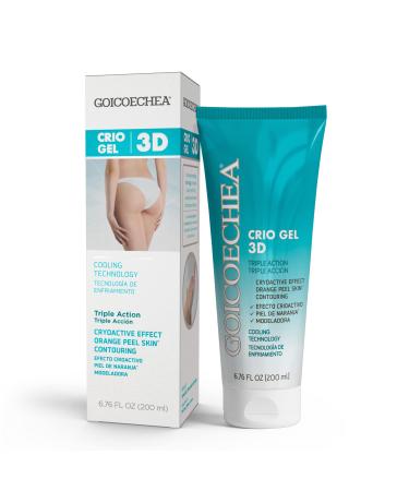 Goicoechea Crio Gel 3D  Triple Action Cryoactive Treatment with Cooling Technology reduces Cellulite and improves the appearance of Orange Peel Skin  Body Shape & Skin Firming  6.76 Fluid Ounces
