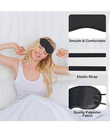 30 Pack Sleep Eye Masks for Men Women & Kids | Travel-Friendly Blindfolds for Sleep Plane Hotel & Games Party - Buy Online on GoSupps.com