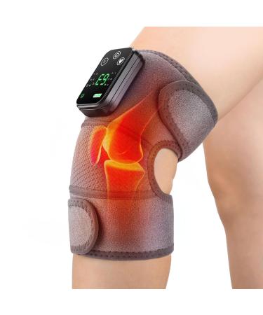 NORTHERN BROTHERS Knee Massager for Knee Pain Relief Knee Heating Pad for Knees to Keep Warms Heated Knee Brace Wraps for Knee Elbow and Shoulder Relief 1