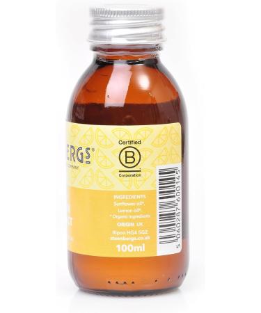 Steenbergs Organic Lemon Extract 100ml - Pure and Natural Flavor Enhancement - Buy Online on GoSupps.com