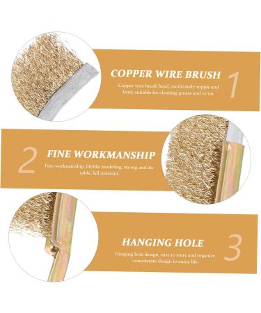 NOLITOY 2 Sets Bird Cage Cleaning Brush Metal Wire Brush Pet Items Bird Supplies Cage Birdcage Broom 24X3X2CMx2pcs As Shownx2pcs - Buy Online on GoSupps.com