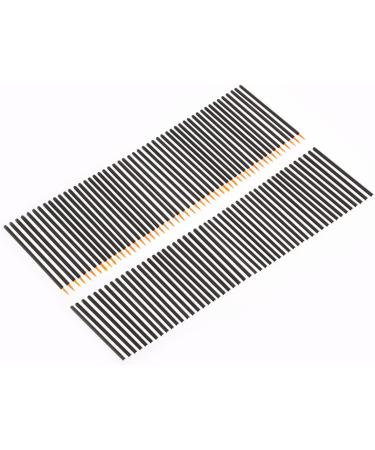 Hemoton 100pcs Eye Makeup Tools Cosmetics Brush 10X0.5X0.5cm White - Buy Online on GoSupps.com