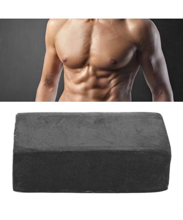 Gynecomastia Reduction Soap 2 Pieces Charcoal Gynecomastia Reduction Bars Masculine Breasts Weight Loss Tightens Body Muscles Circulation-Enhancing Charcoal Soap for Men