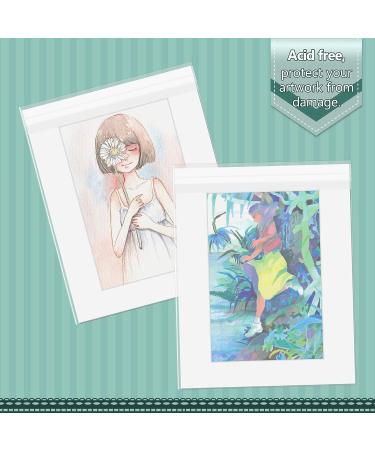Golden State Art 16x20 Acid-Free Crystal Clear Sleeves - Pack of 100 | Photo Framing Mats Storage Bags - Buy Online on GoSupps.com