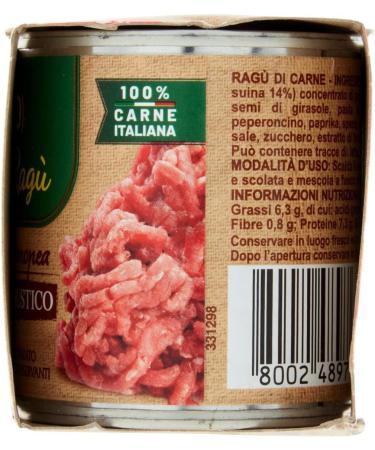  Italian Gourmet E.R. My Gran rag Star Neapolitan inspiration Lot de 6 sauce tomate avec fond rustique 2 x 100 g de sauce tomate + polpa italien gourmet 400 g - Buy Online on GoSupps.com
