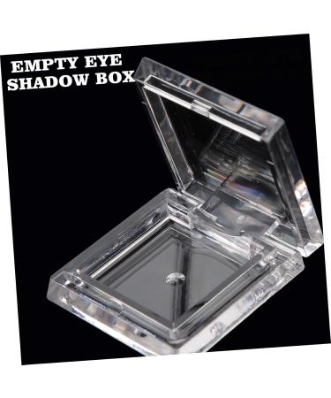 Healeved 4pcs Transparent Square Mini Eyeshadow Box Makeup Highlighter Makeup Palette Blush Palette Plastic - Buy Online on GoSupps.com