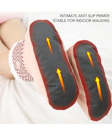 UpQRSG 2-Part Electric Foot Warmer | Carbon Fiber Heating Pillow for Ultimate Comfort | Non-Slip Heating Boots for Home & Office Use - Buy Online on GoSupps.com