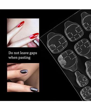 360pcs Thin Breathable Double Sided Adhesive Tabs for Press On Nails - White - Buy Online on GoSupps.com