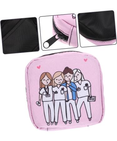 Healifty Aunt's Towel Storage Bag - 5pcs Cosmetic Organizer for Feminine Products and Nursing Pads - Buy Online on GoSupps.com