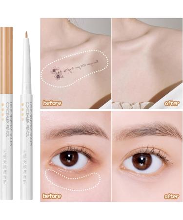 Concealer Pencil Full Coverage Corrects Long Lasting Face Makeup Highlighter Blendable Stick Multifunctional Concealer Pen Change The Lip Raise Brow Bone And Refine Eyebrow Shape - Buy Online on GoSupps.com