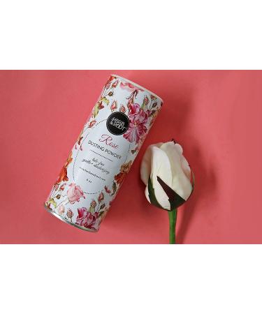 Herb & Root Rose Perfumed Body Dusting Powder - Talc Free Anti-Chafing Feminine Powder | 6 oz - Buy Online on GoSupps.com