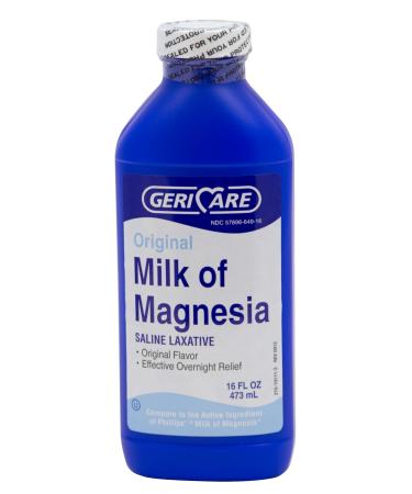 GERICARE Original Milk of Magnesia Saline Laxative 16 OZ Pack of 1
