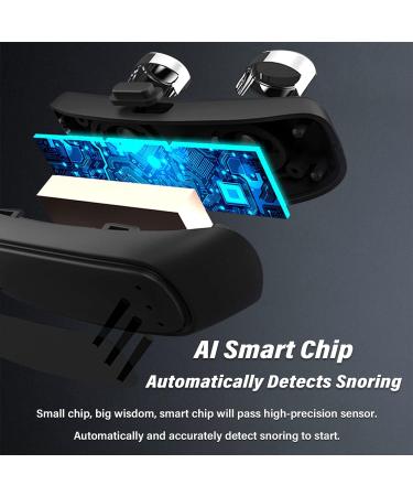 Smart Throat Anti-Snoring Device | Safe & Comfortable | Electric Stopper with Vibration Pulse | Improve Sleep | Automatic Snore Stopper | Easy to Wear - Buy Online on GoSupps.com