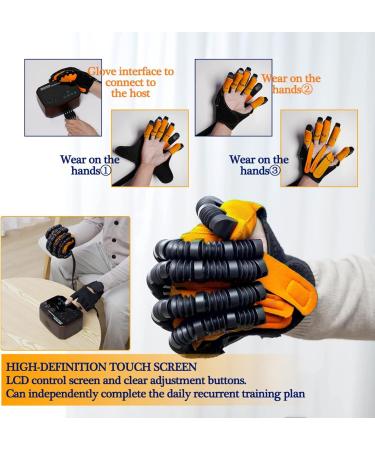 Hand Function Rehabilitation Robot Gloves Finger Training Stroke Hand Splint Upgrade Hemiplegia Stroke Arthritis Glove Finger Rehabilitation Trainer(Size:XL Code Color:Right Hand) XL code Right Hand - Buy Online on GoSupps.com