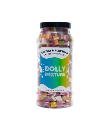 Dolly Mixtures (605g) Original Assorted Retro Sweets in a Gift Jar - Timeless Treats by Bentley & Ackerman's Sweet Shop - Sweet Memories Revived. - Buy Online on GoSupps.com