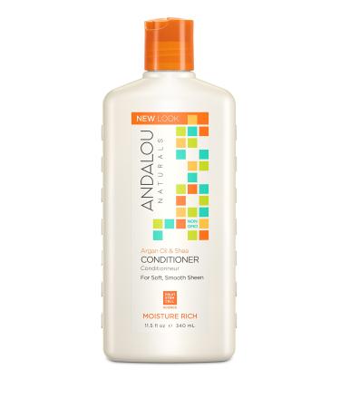 Andalou Naturals Argan Oil & Shea Moisture Rich Conditioner 11.5 Ounce