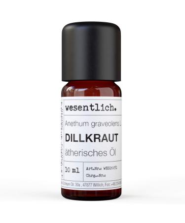 Dill oil - pure essential oil from essential. - 100% natural from the glass bottle (10ml)