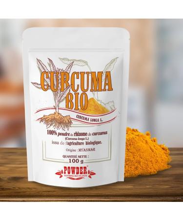 Powder Organic Turmeric Powder 100g - Buy Online on GoSupps.com