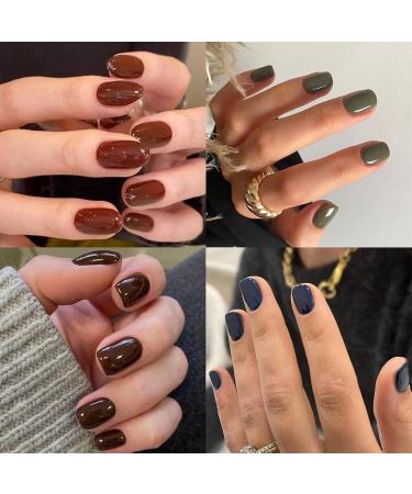 Solid Gel Nail Polish Palette - 16 Cream Pastel Colors | Long-Lasting Glossy Gel Polish Set - International Shipping Available - Buy Online on GoSupps.com