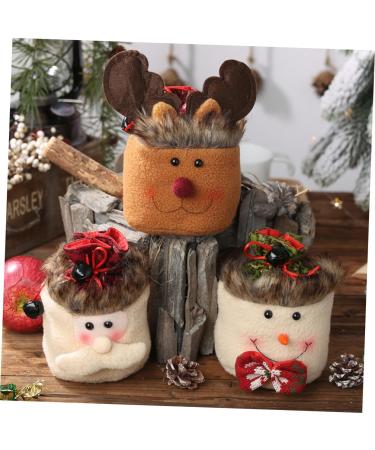 Abaodam 6pcs Bags Bulk Christmas Bag Assortment Christmas Candy Bag Apple Bag Child Elk Party Bag - Buy Online on GoSupps.com