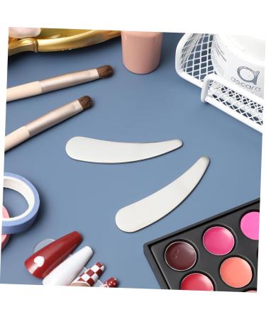 TOVINANNA 6 Pcs Cosmetic Spatula Face Cream Scoop Facial Cream Spatula Makeup Scoop Spatula Metal Makeup Spatula Facial Spatula Esthetician Supplies Face Spatula Lotion Spatula Beauty Scoop 1 g (Pack of 1) As Shownx3pcs - Buy Online on GoSupps.com