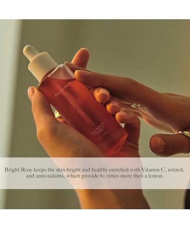 Three Blend Oil BRIGHT ROSY 1.01oz - Vegan Facial Oil for Dry Skin - Revitalizing Formula - Buy Online on GoSupps.com