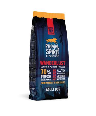 Primal Spirit 8436586310813 70% Wanderlust Adult Dog Food 12 Kg