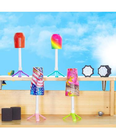 HXH 5 in 1 Cup Turner Foam Set - Cup Drying Stand with Detachable Foam Inserts for Tumbler Supplies - Blue - Buy Online on GoSupps.com