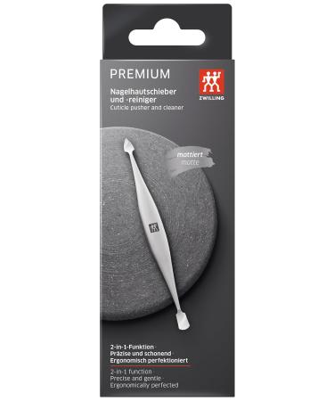 ZWILLING Cuticle Pusher & Nail Cleaner 2-in-1 Tool | Premium Stainless Steel Manicure & Pedicure Instrument (125 mm) - International Shipping Available - Buy Online on GoSupps.com
