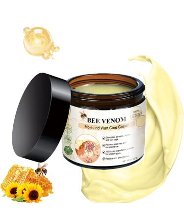MORKORIA Bee Venom Skin Restoration Cream bee venom Comprehensive cream bee venom all in one cream For All Skin Types Bee Venom Natural Skin Moisturizer Effectively Reduce Blemishes(1pcs)