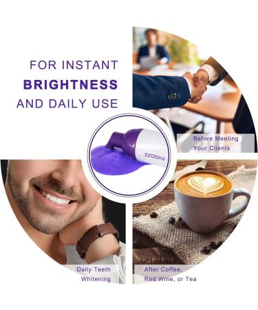 Purple Teeth Whitening Foam | Fast & Effective International Shipping - Brighten Your Smile Today - Buy Online on GoSupps.com