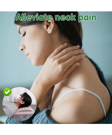 Jostift Neck & Back Extension 2-in-1 | Pain Relief Massage Device & Orthopedic Stretcher - Pink - Buy Online on GoSupps.com