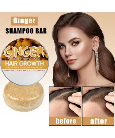 Barre Abase De Gingembre Savon Au Gingembre Pour Cheveux Anti-Perte De Cheveux Savon De Shampooing Solide Anti-Perte Favorise La Croissance 60g - Buy Online on GoSupps.com