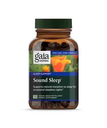 Gaia Herbs Sound Sleep 120 Vegan Liquid Phyto-Caps