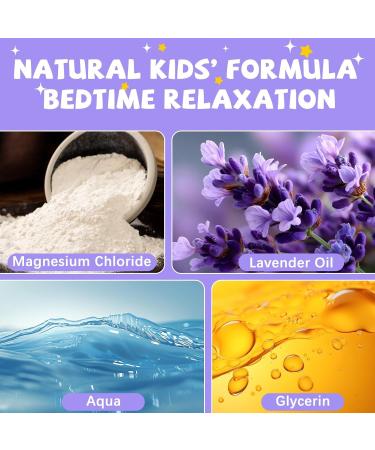 Magnesium Lotion for Kids Magnesium Cream for Babies Reduces Pre-Bed Anxiety & Extends Sleep Duration Lavender with Vitamins D3 K2 B6 Melatonin-Free for Sensitive Skin (4 Oz) 4 Ounce (Pack of 1) - Buy Online on GoSupps.com