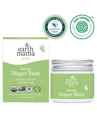 Earth Mama 2-Piece Gift Set: Organic Diaper Balm & Nipple Butter Breastfeeding Cream - Buy Online on GoSupps.com