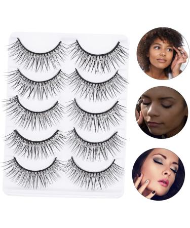POPETPOP 10 Pairs Eyelashes Natural Eye Lashes Fluffy Eyeslash Long Extension Eyeslash Christmas Eye Lashes Halloween Makeup Supplies Reusable Lashes Makeup Lash Fiber 3d Nude Makeup - Buy Online on GoSupps.com