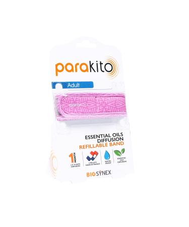 PARA'KITO Essential Oil Diffusion Mosquito Wristband (Violet)