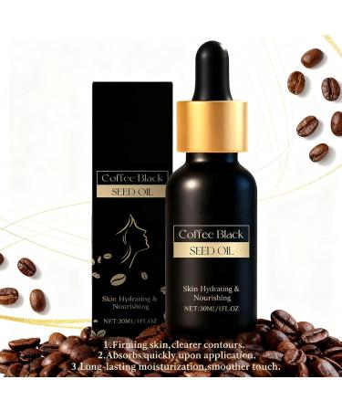  Raevior Coffee & Black Cumin Oil Face Serum with Vitamin E & Castor Oils Moisturizing & Nourishing Face and Body Care Firming & Anti-Aging Effect Smooths Wrinkles & Fine Lines 30ml (2pcs) - Buy Online on GoSupps.com