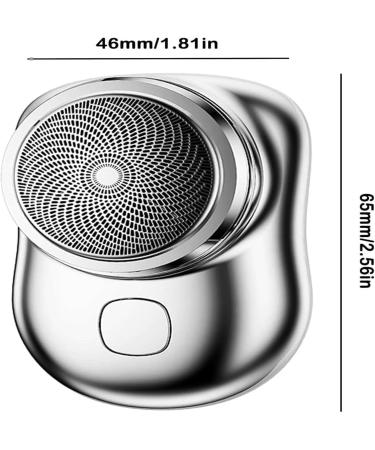 Londonatt Mini Electric Shaver - Portable USB Rechargeable Razor for Men | Wet & Dry Mini Shave - Buy Online on GoSupps.com